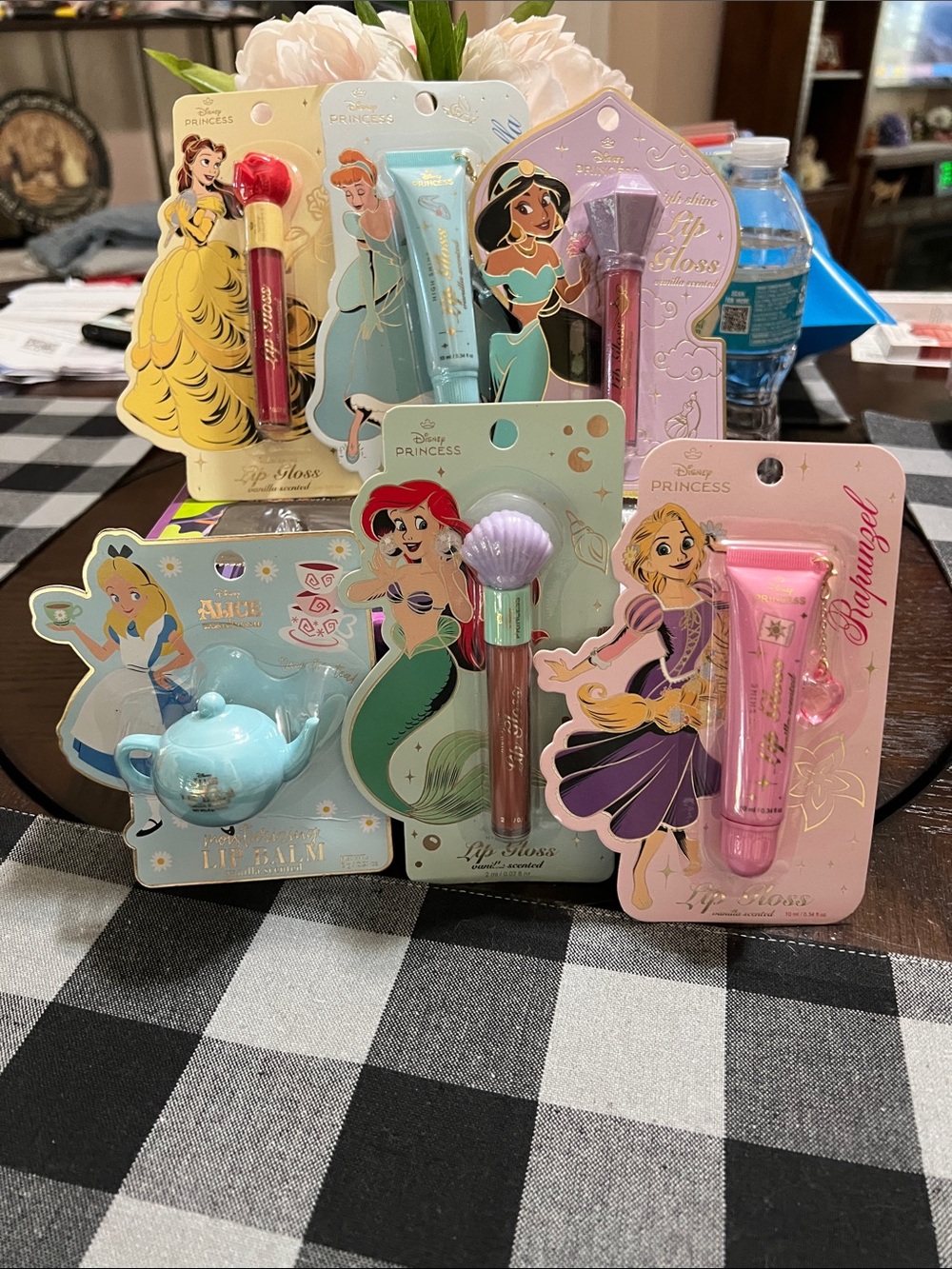 NEW DISNEY PRINCESS Lip Gloss & Balm Set - BUNDLE